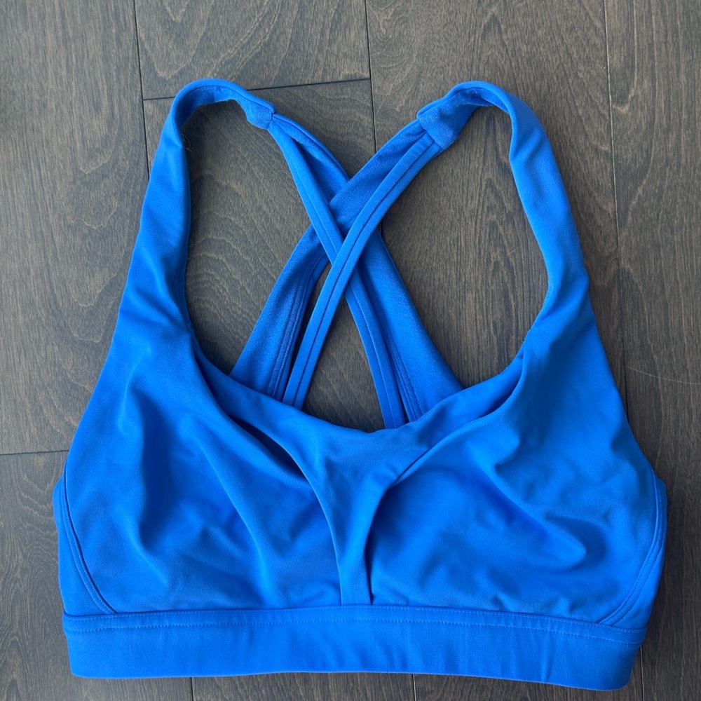 Lululemon Athletica Vibrant Blue Sports Bra